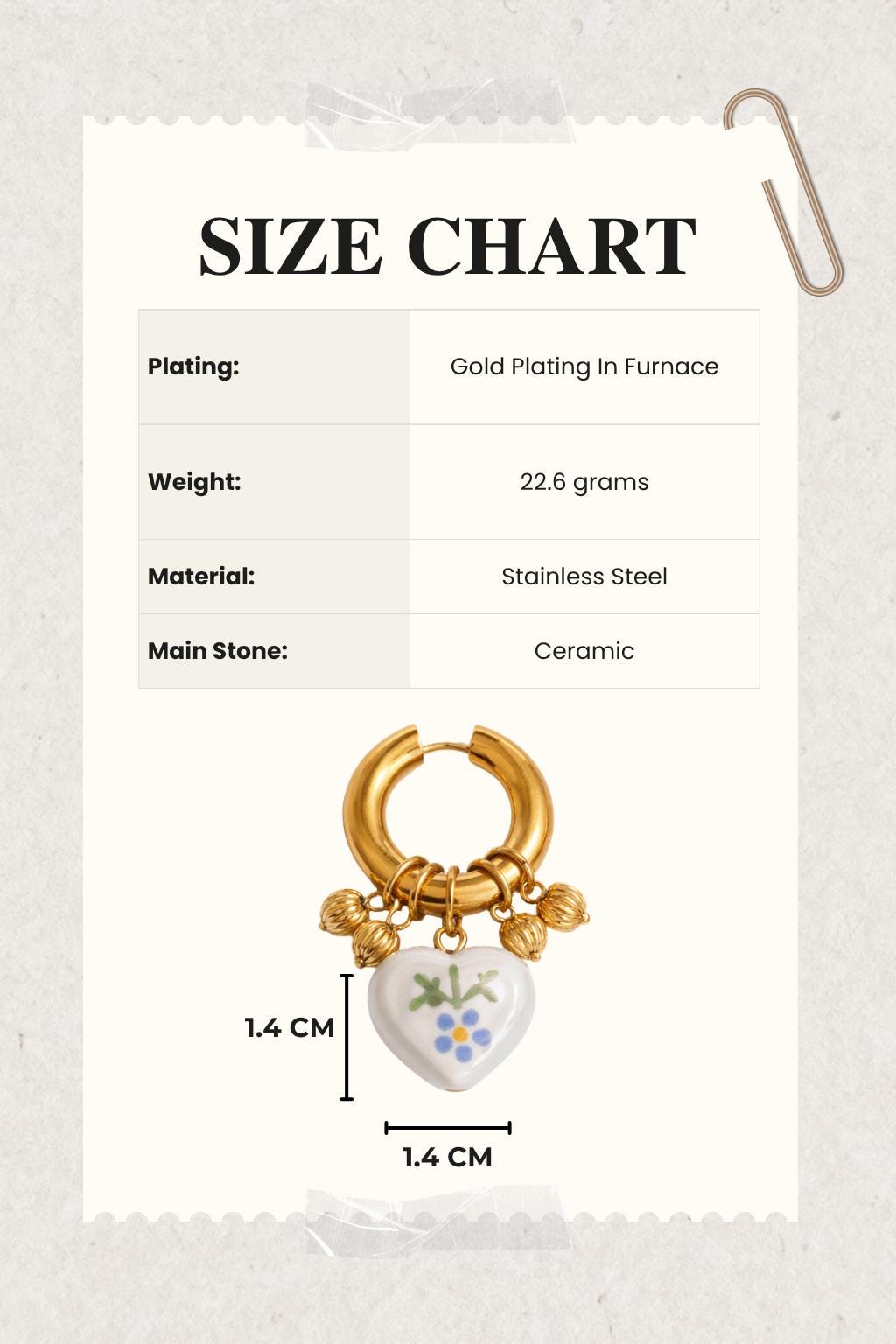 Bloom Charm Hoops